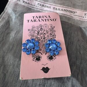 Tarina Tarantino Swarovski flower studs